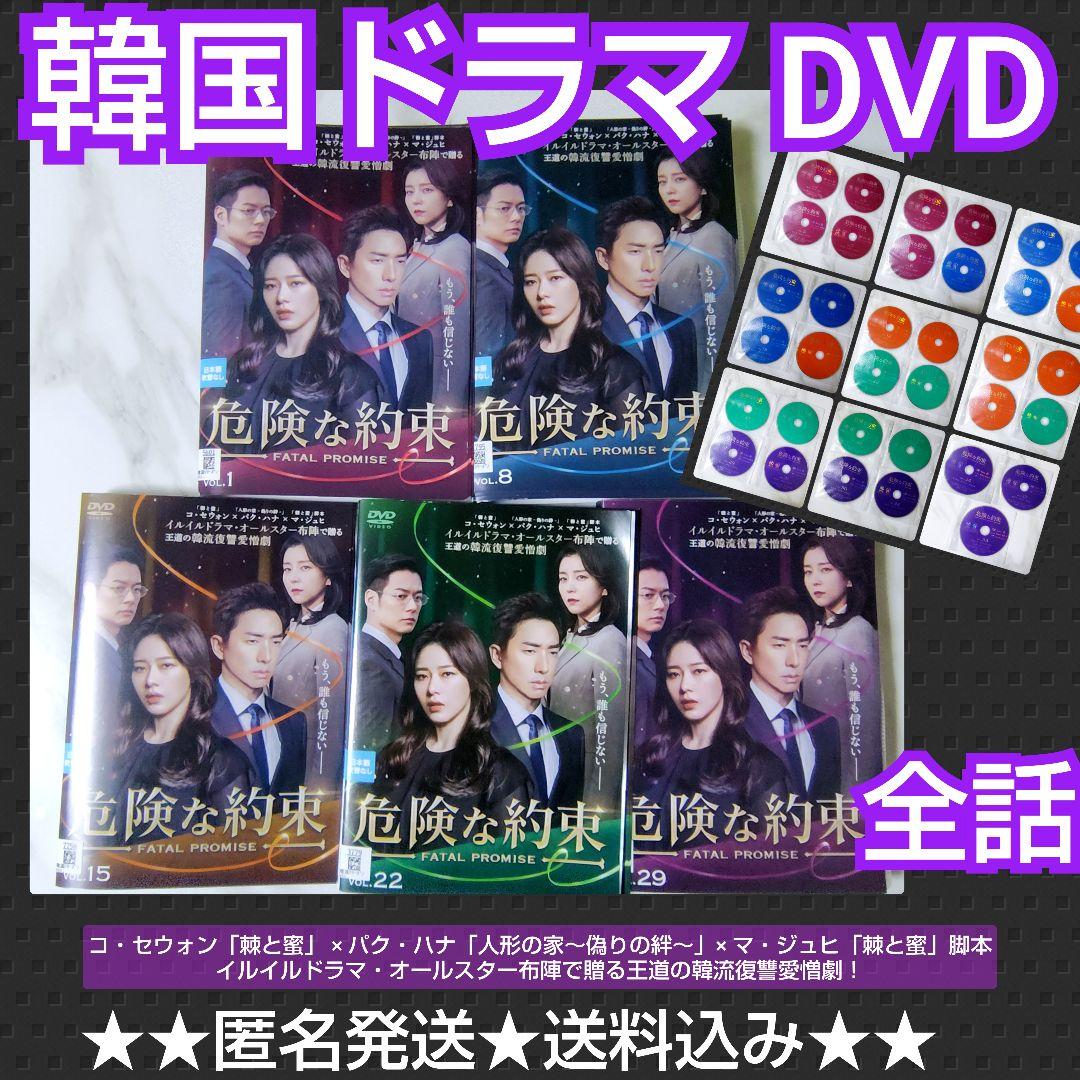 【韓国ドラマ】DVD『危険な約束』(全話) レンタル落ち コ・セウォン「棘と蜜」