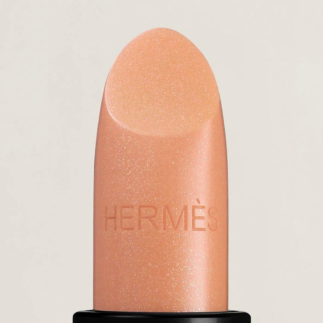 【エルメス】03 ベージュ・グラッセ　ルージュ エルメス　ブリヤン ア レーヴル