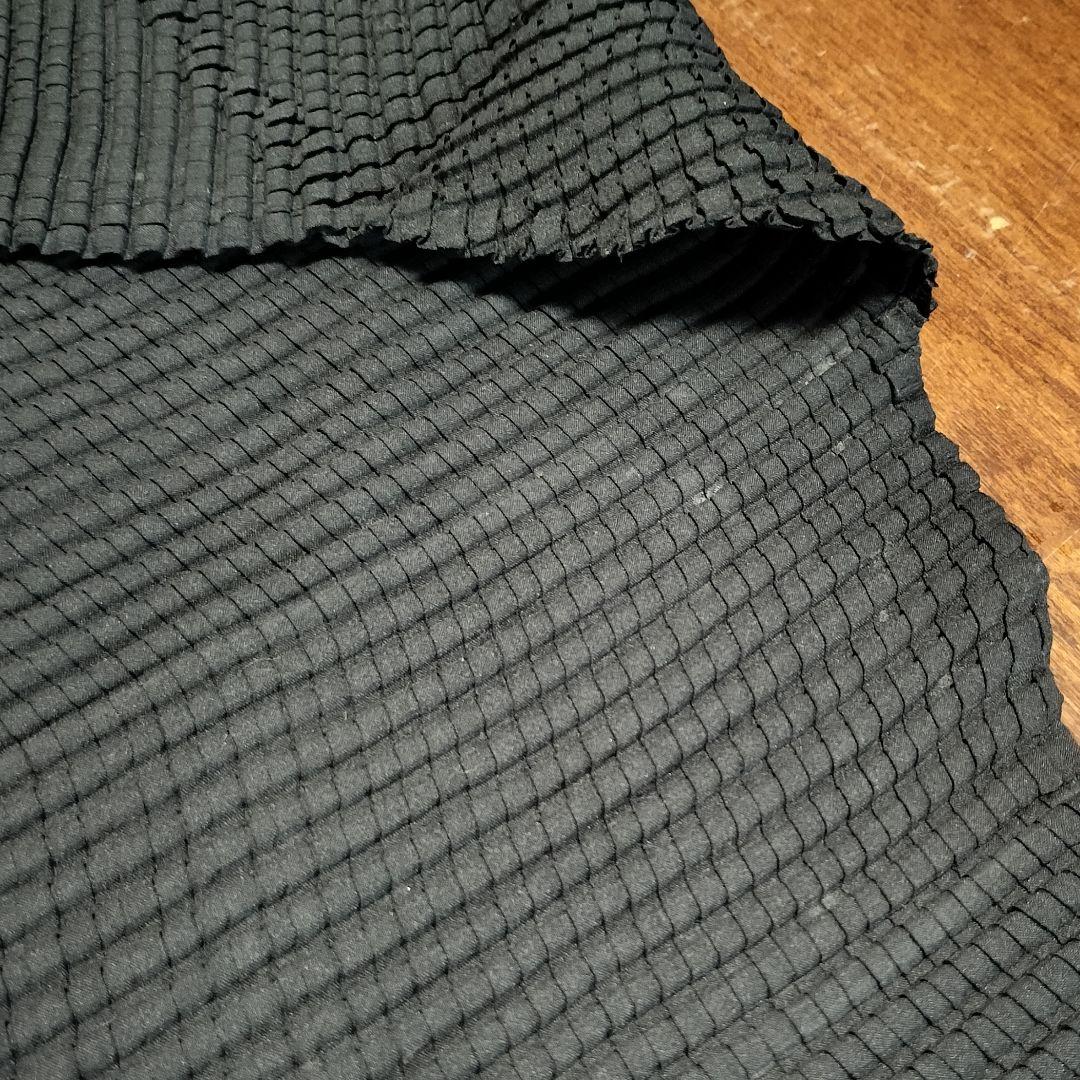 ISSEY MIYAKE バイカラーチュニック 黒/紫