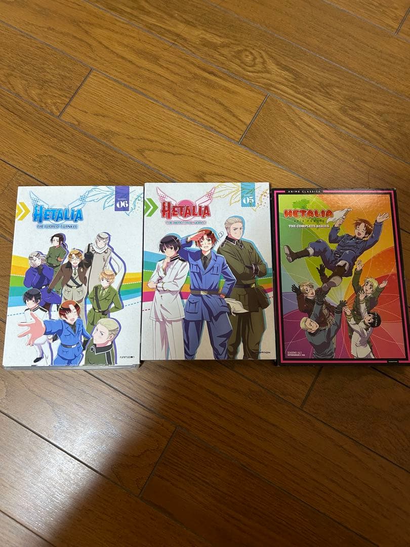 北米版ヘタリア DVD