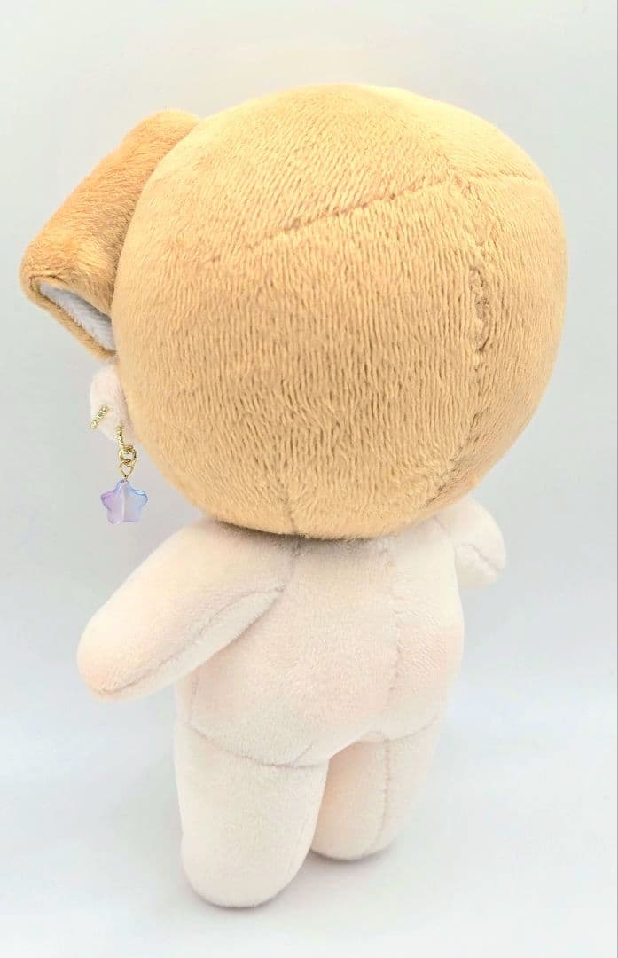 自作 無属性 ぬいぐるみ にんまりわんこくん15cm