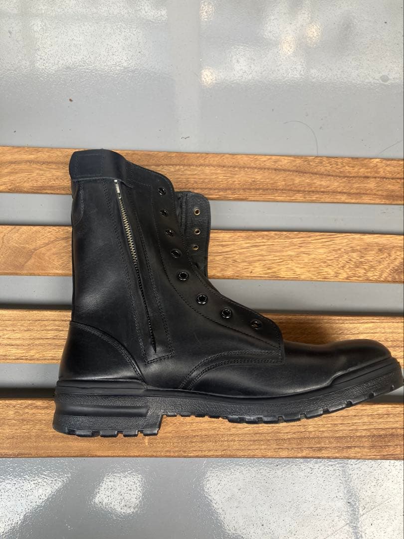 消防　安全靴　編上げ靴　新品