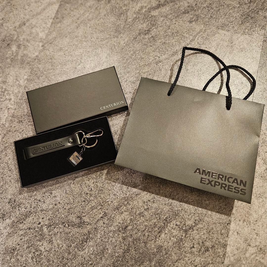 アメックス センチュリオンカード キーホルダー