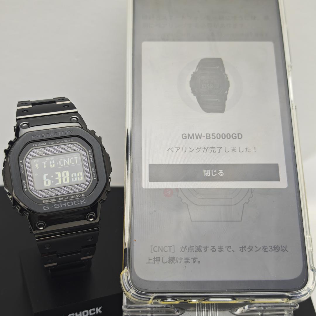 【美品】カシオ G-SHOCK　GMW-B5000GD-1JF