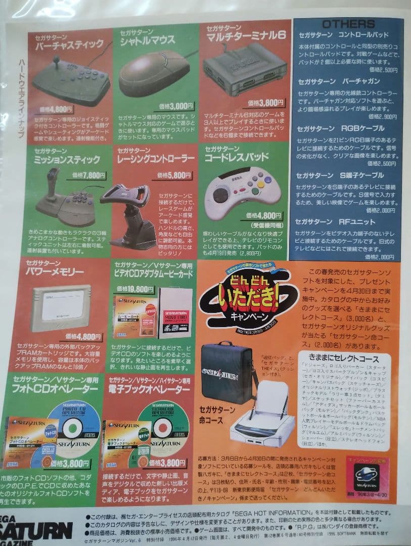 東京ゲームショウ1996公式ガイドブック　他まとめてファイル