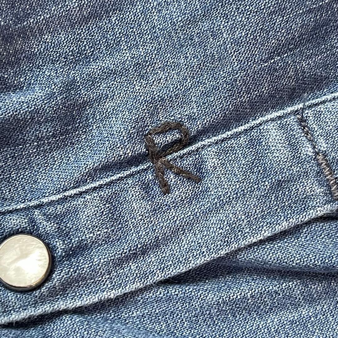 45R フォーティーファイブアール極美品 モンプチデニムの908イースタンシャツ