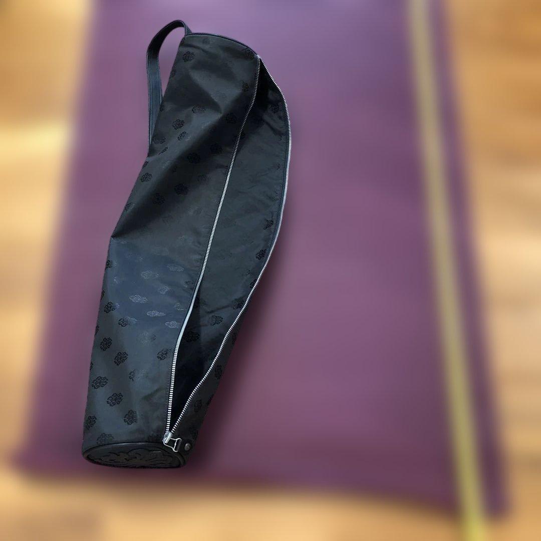 クロームハーツ　コレクター垂涎 革製ダガーパッチ付ヨガマットケース +ヨガマット