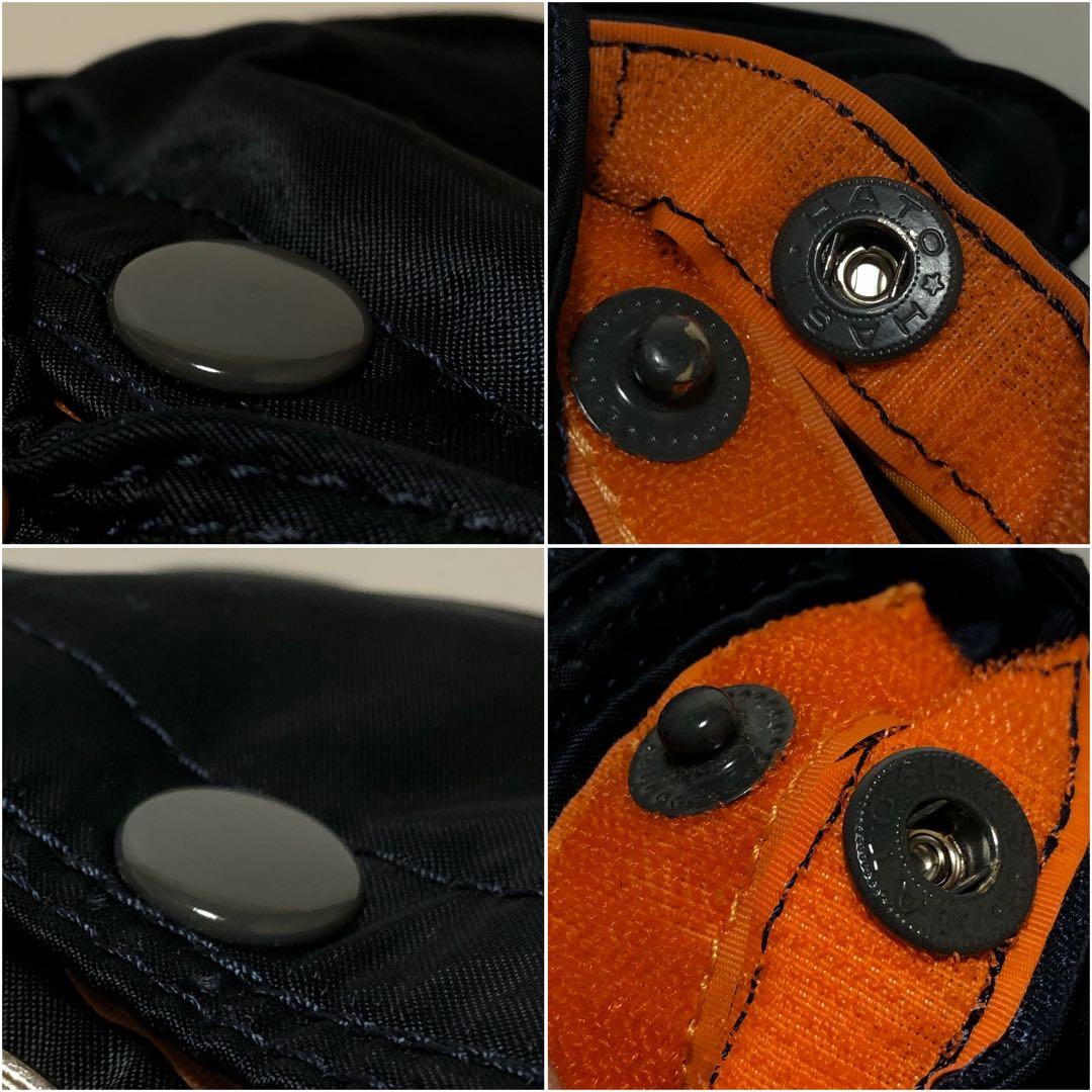 未使用級✨ヘッドポーター ミニボストンバッグ ハンドバッグ ネイビー 藤原ヒロシ