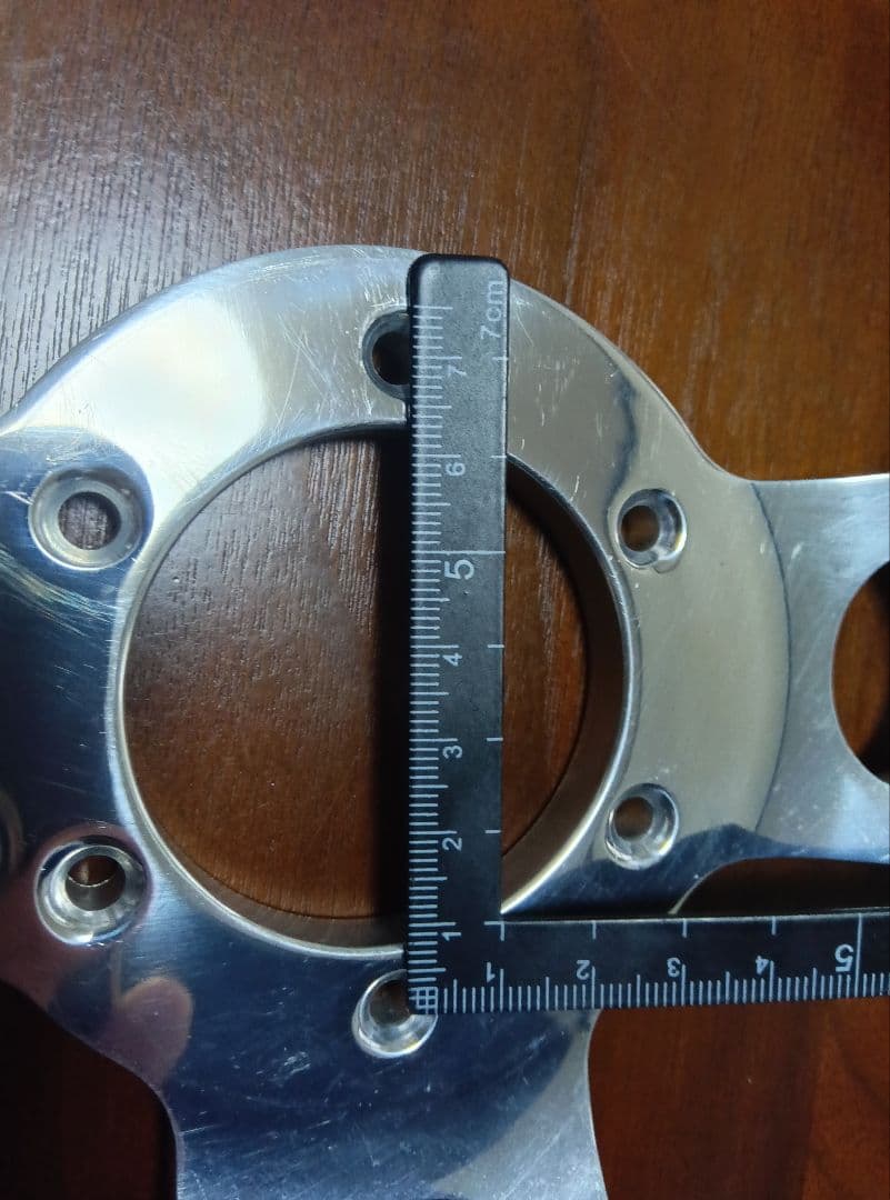 ビレット風　カスタム　ステアリングホイール　ハンドル