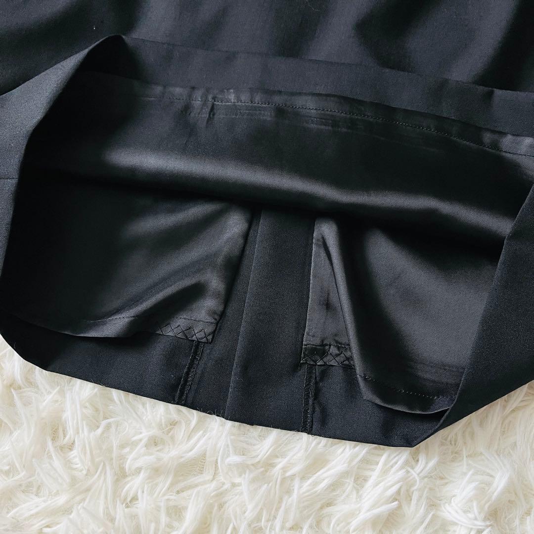 【新品タグ付き✨】I.M.G.N　青山　スカートスーツ　ストレッチ　洗える　黒