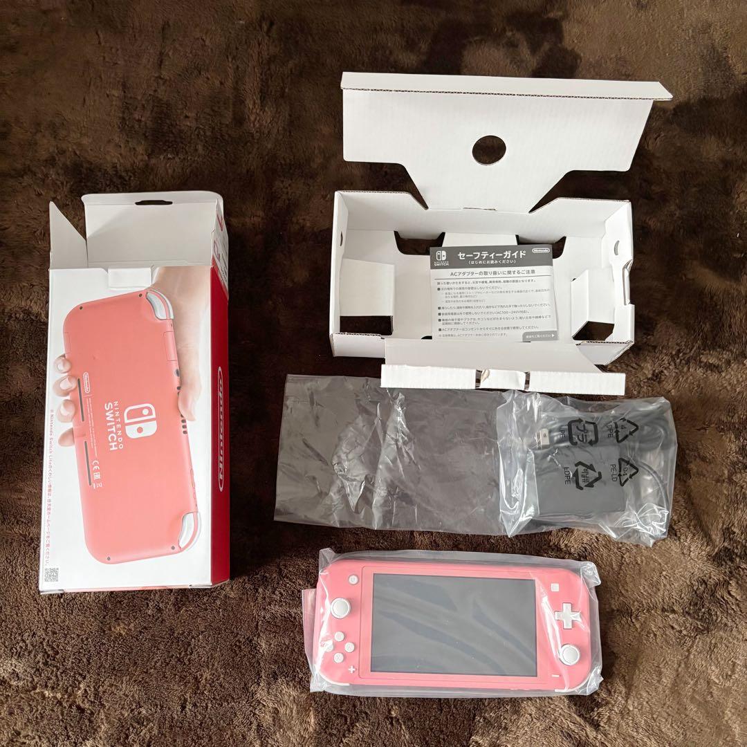 ほぼ新品　Nintendo Switch Lite ピンク 本体