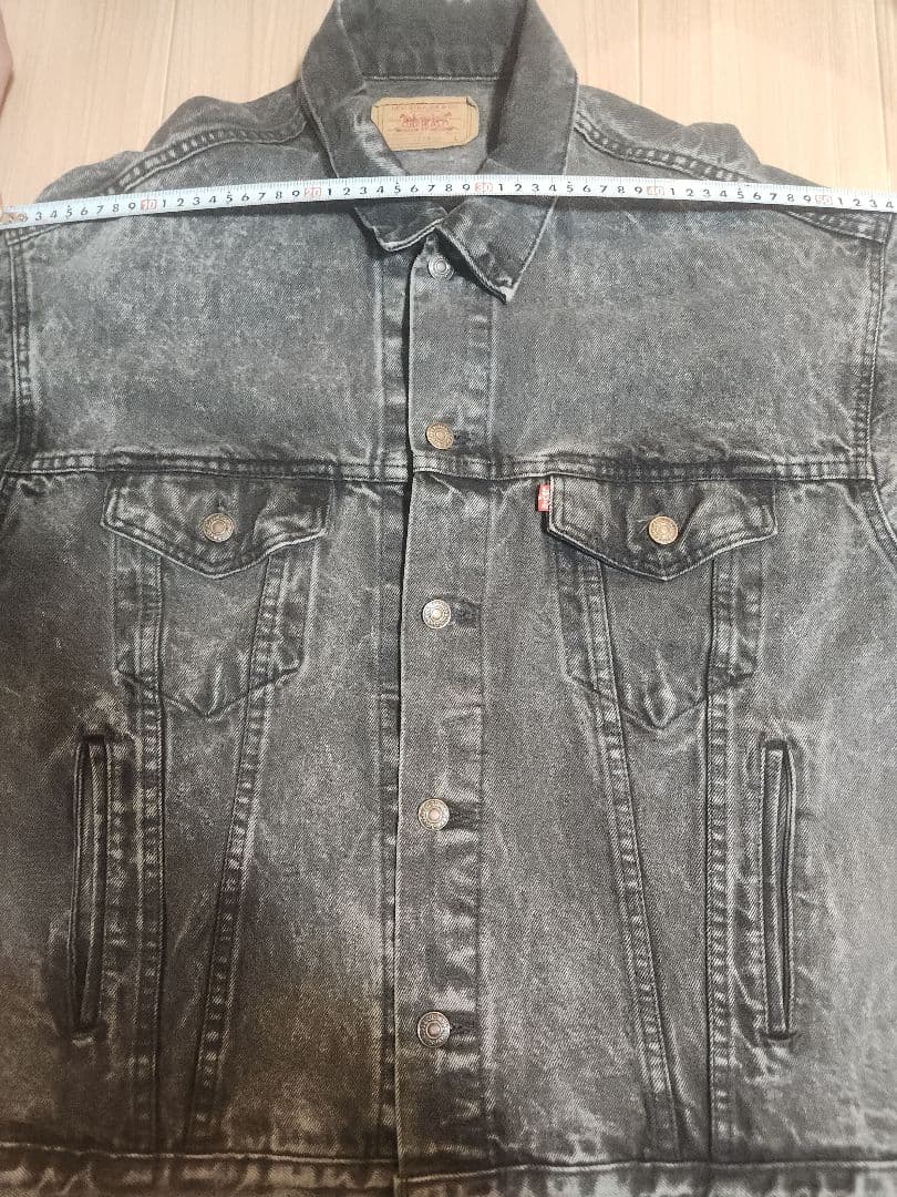 80's Levi's 70507-0253 ブラックデニムジャケット USA製