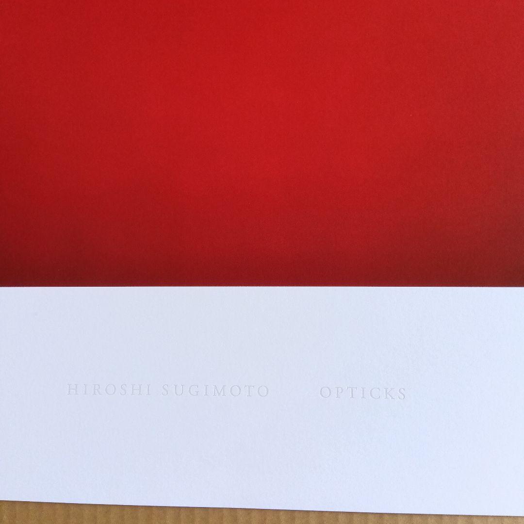 杉本博司　版画　ポスター　 OPTICKS　海景　リトグラフ　限定　２枚