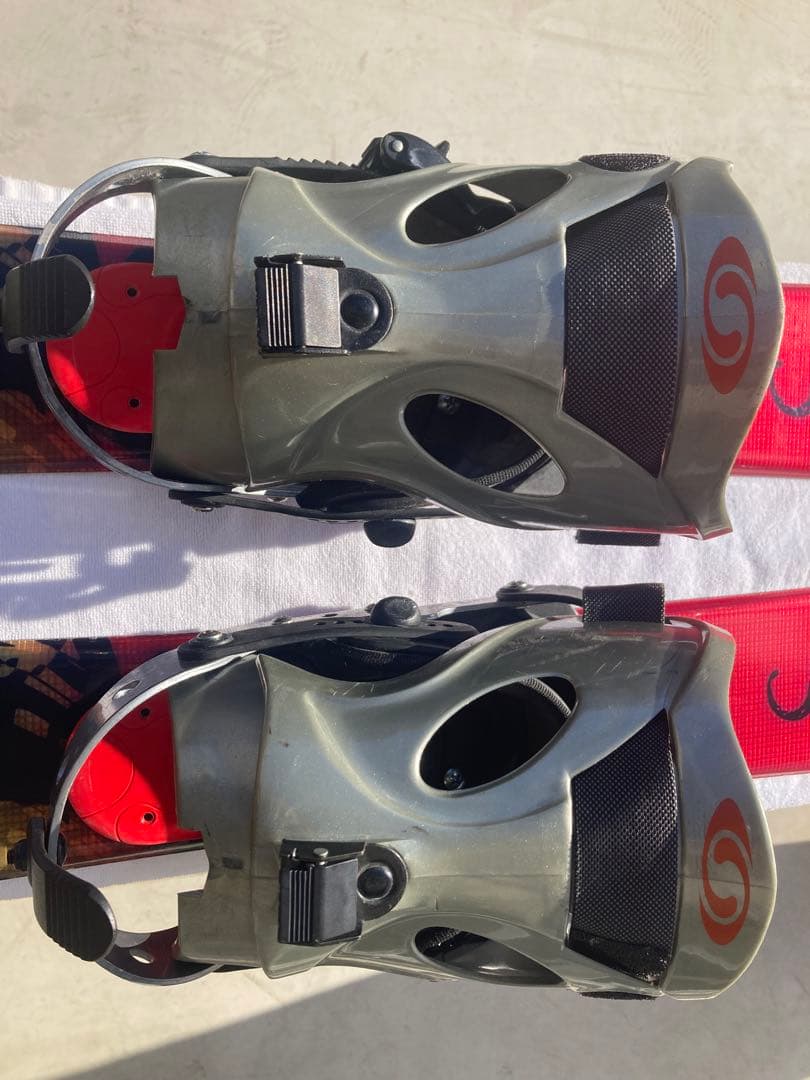 ショート(ファン)スキー　スノーボードブーツ用SALOMON× SALOMON赤