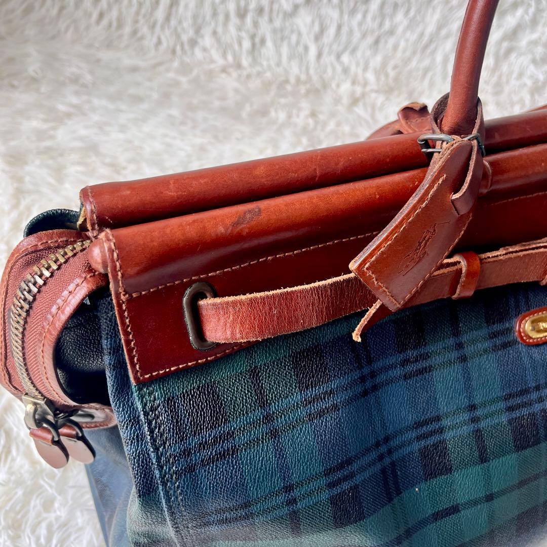 【希少】ポロラルフローレン ボストンバッグ PVC ドクターバッグ 大容量