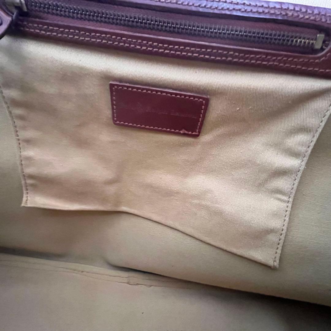 【希少】ポロラルフローレン ボストンバッグ PVC ドクターバッグ 大容量