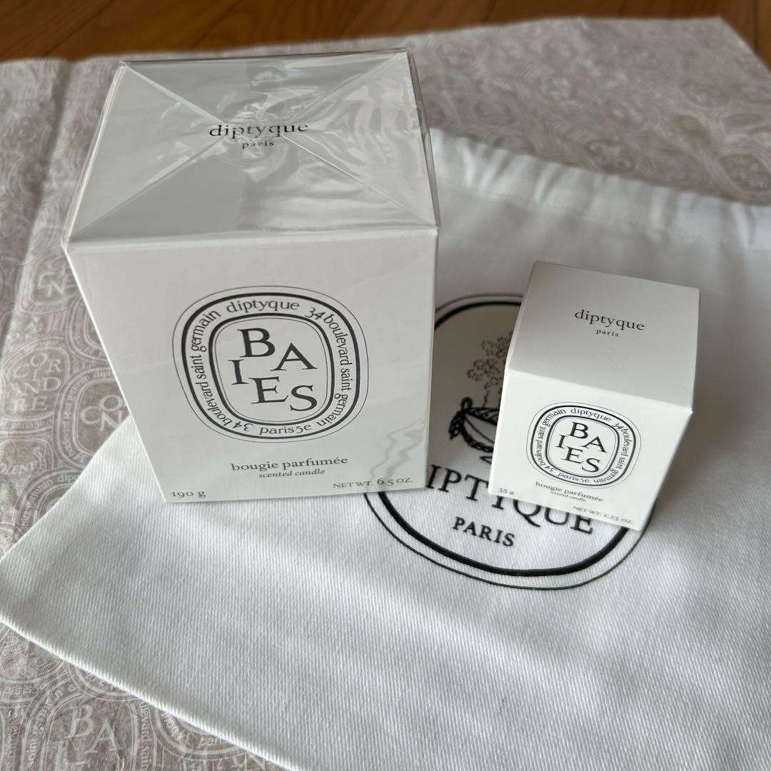 diptyque クラシックキャンドル　べ 190g 35g付き☺︎