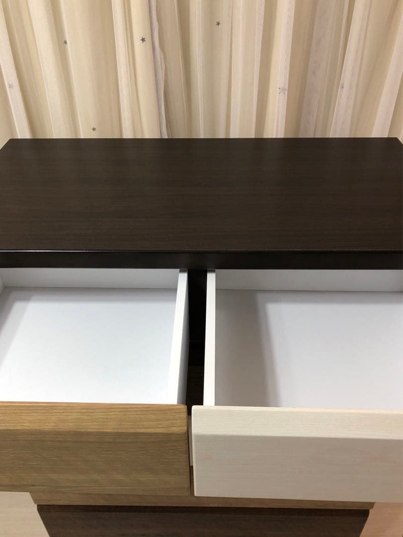 フィナンシェさま専用！ 北欧風カラフル6段チェスト