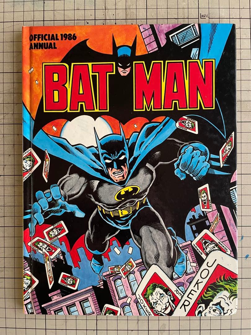 少年漫画 BATMAN THE OFFICIAL ANNUAL 1986
