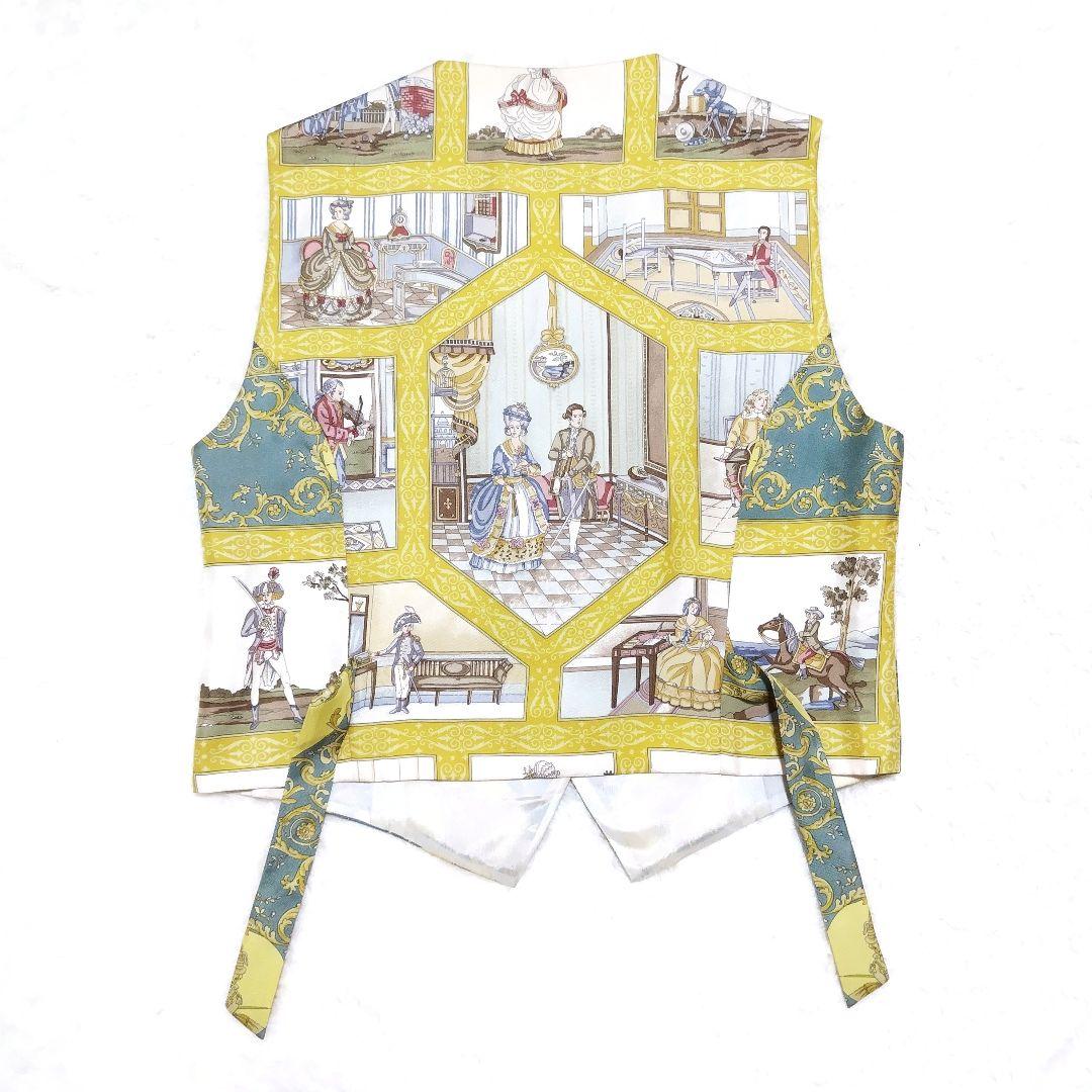 ✨️クリーニング済✨️エトロ ベスト シルク Mサイズ相当