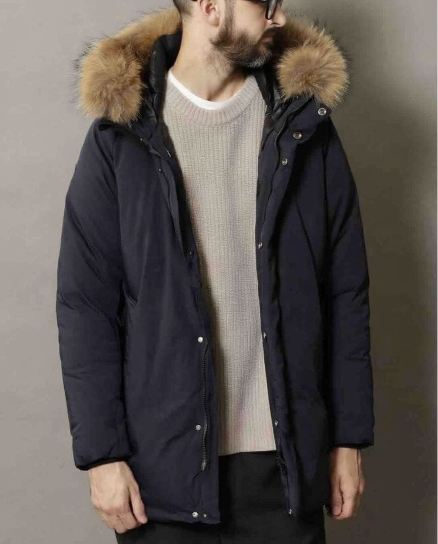 beauty&youth 小松マテーレ ダウンジャケット XL ネイビー