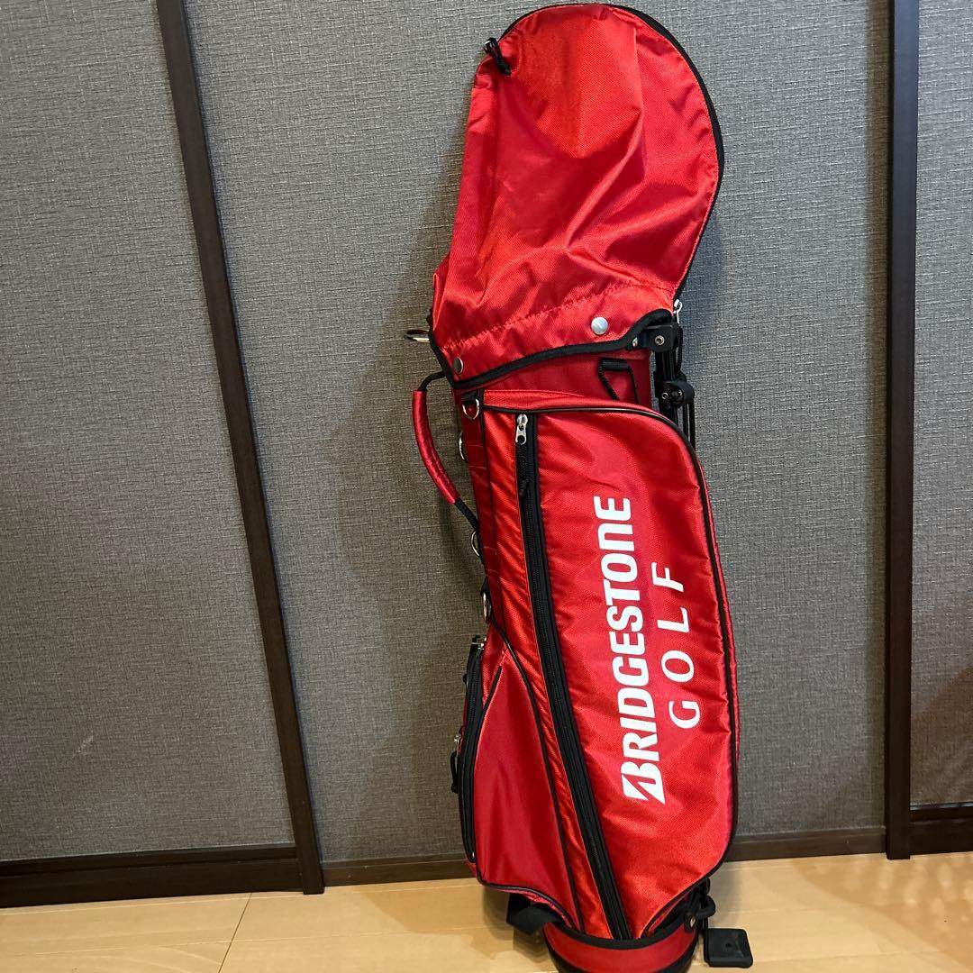 BRIDGESTONE GOLF キャディバッグ レッド