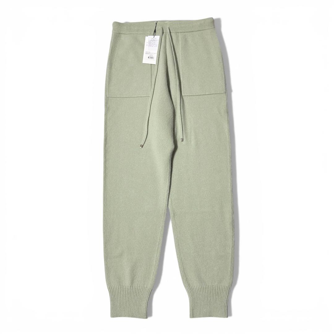 新品タグ付き✨️￥6.4万　エブール　ロンハーマン　カシミアニットパンツ　38