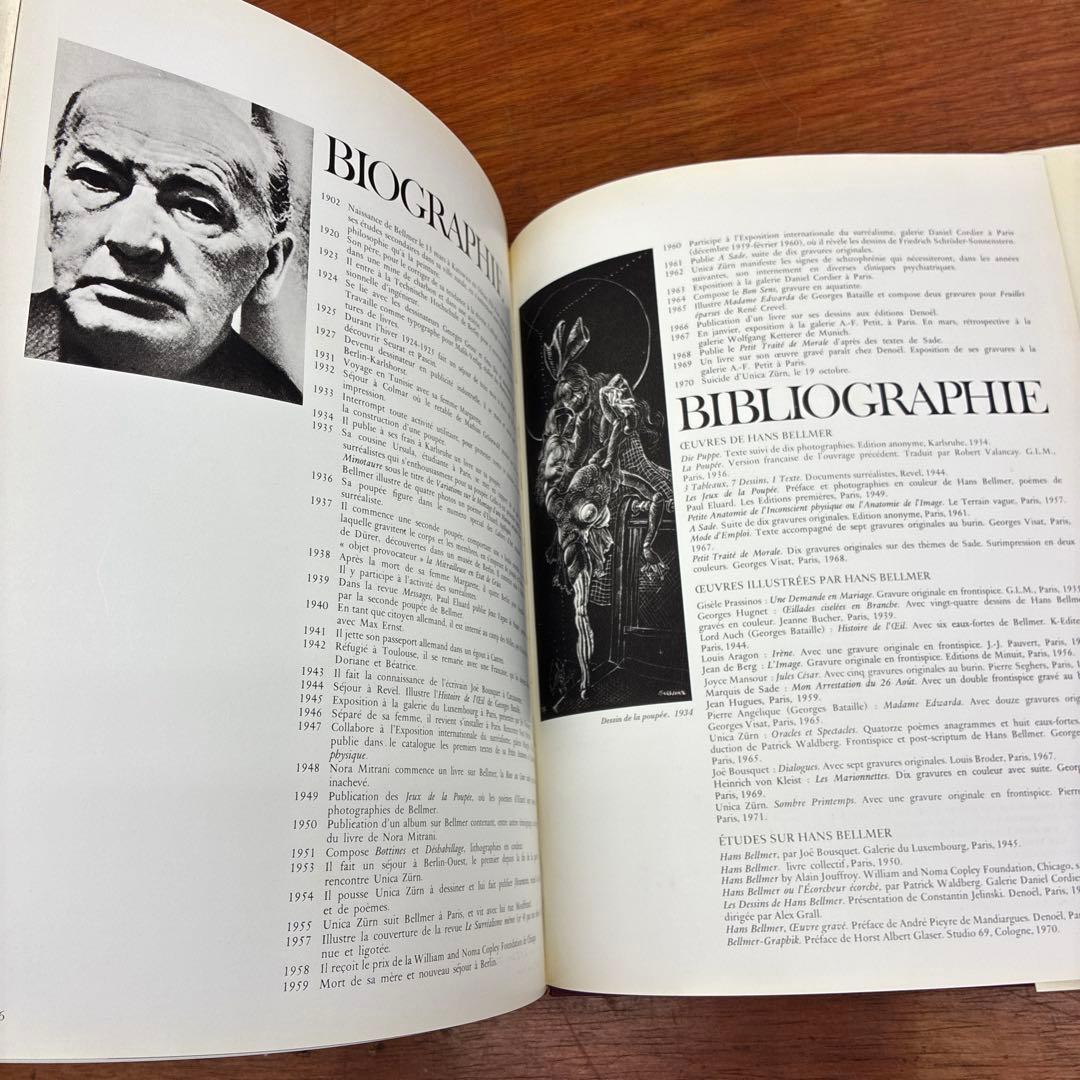 HANS BELLMER アートブック　Hans Bellmer 英語版