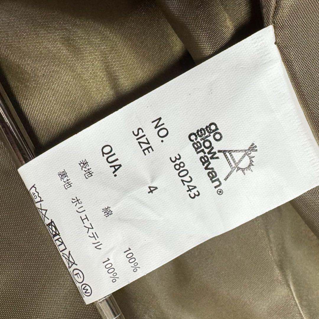 1693◆go slow caravan モッズコート キャンバスパネル刺繍 4