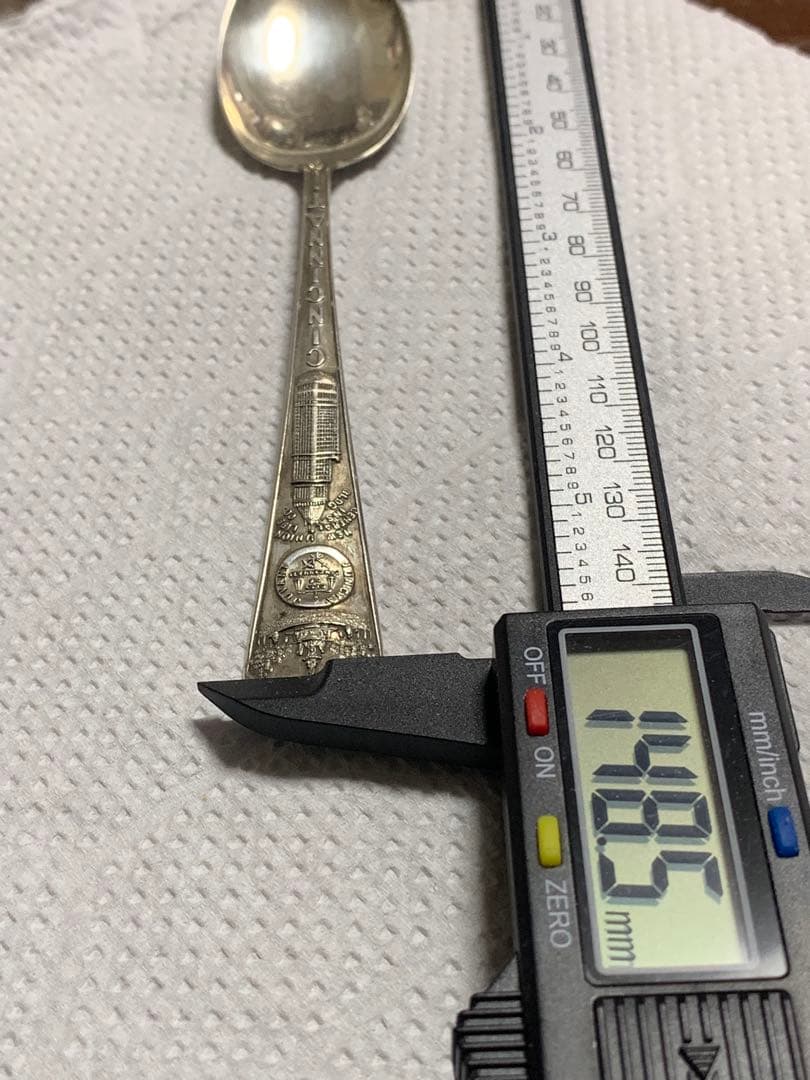 ニューヨークのランドマーク スーベニアスプーン 純銀925 スターリング