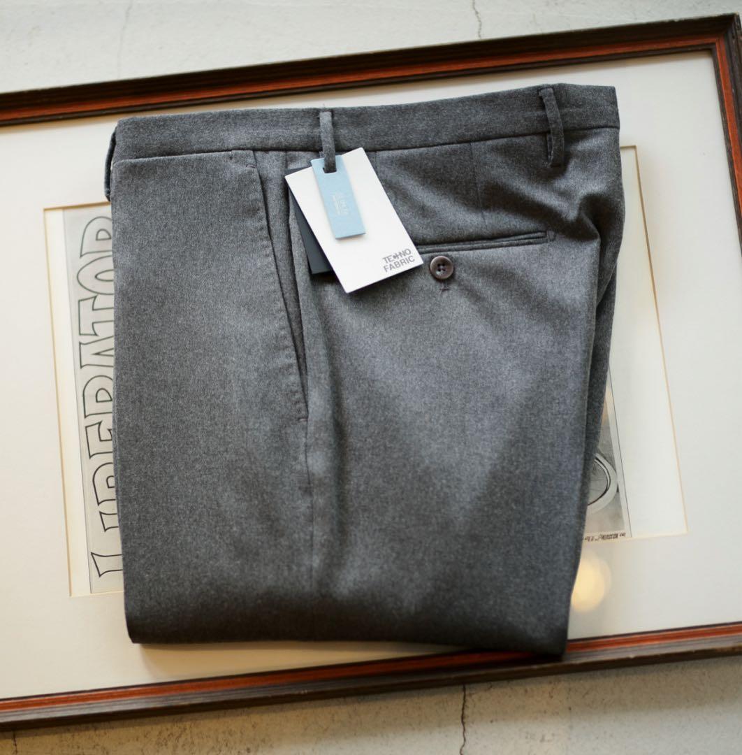 未使用品 INCOTEX スラックス グレー 46サイズ M