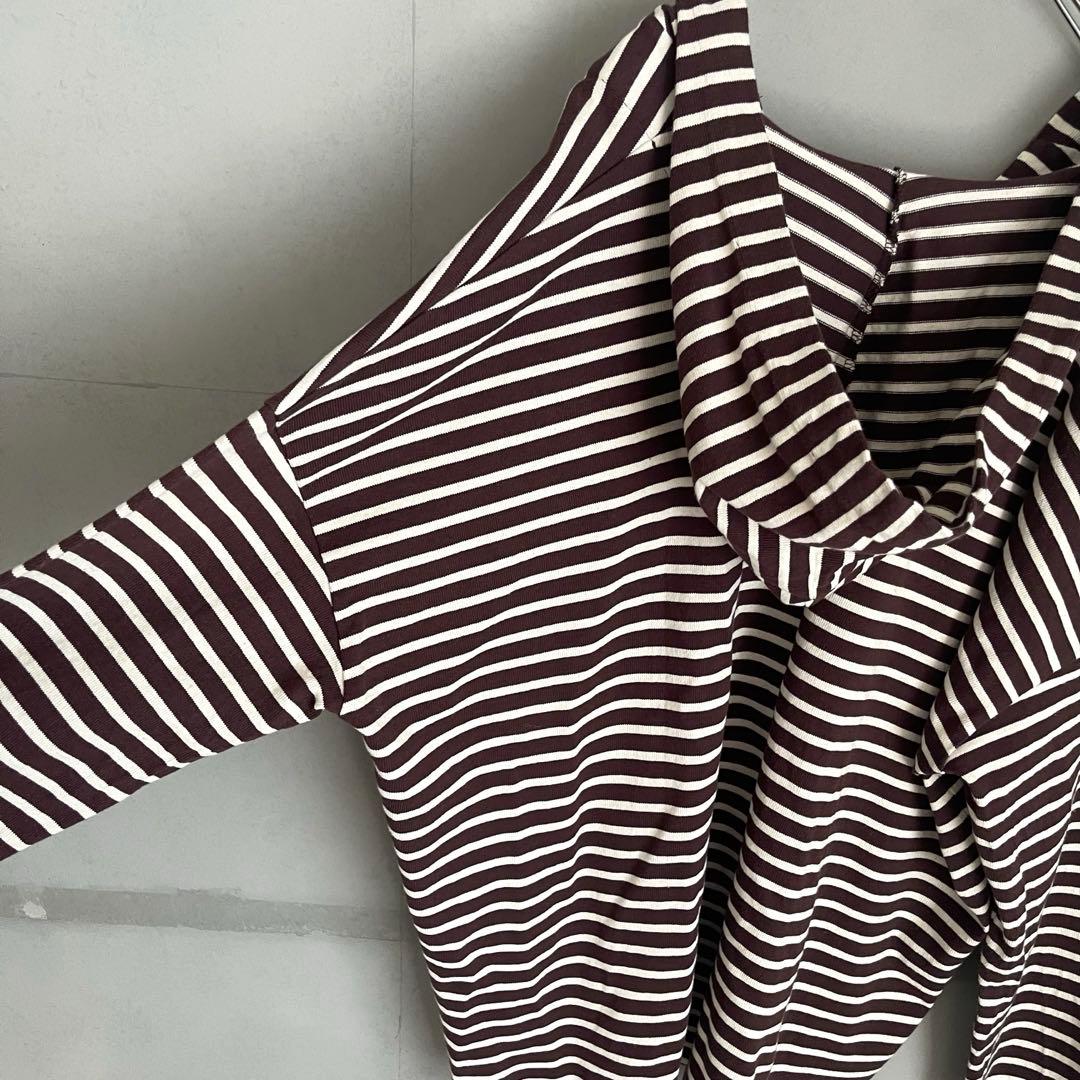 美品✨22年　ジャーナルスタンダードラックス　バスクボーダーフードプルオーバー