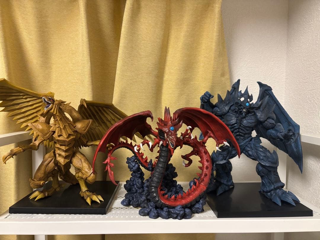 一番くじ　遊戯王シリーズ　vol.4　三幻神顕現　フィギュア3体セット