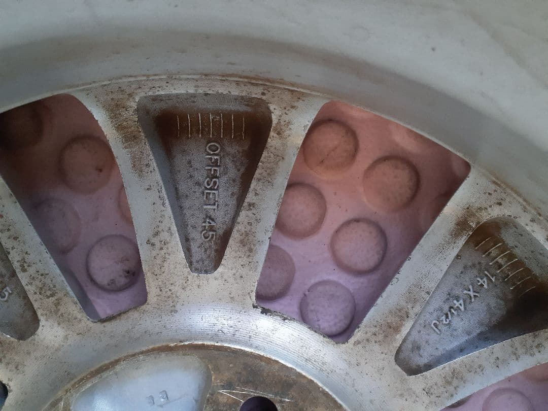 スズキ 155/65r14 アルミホイールタイヤ4本セット　送料込み