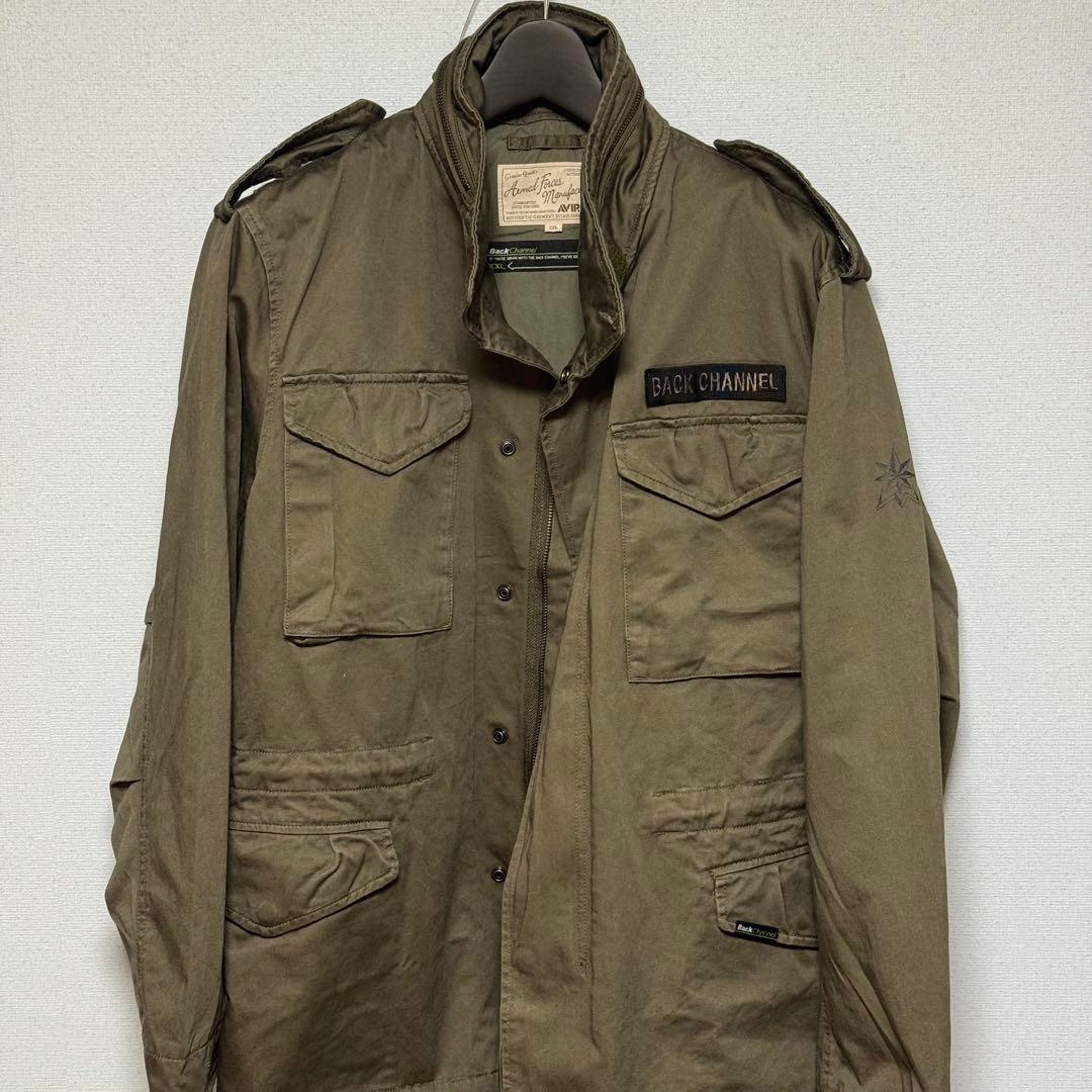 【新品未使用】BACK CHANNEL×AVIREX M-65 サイズXXL