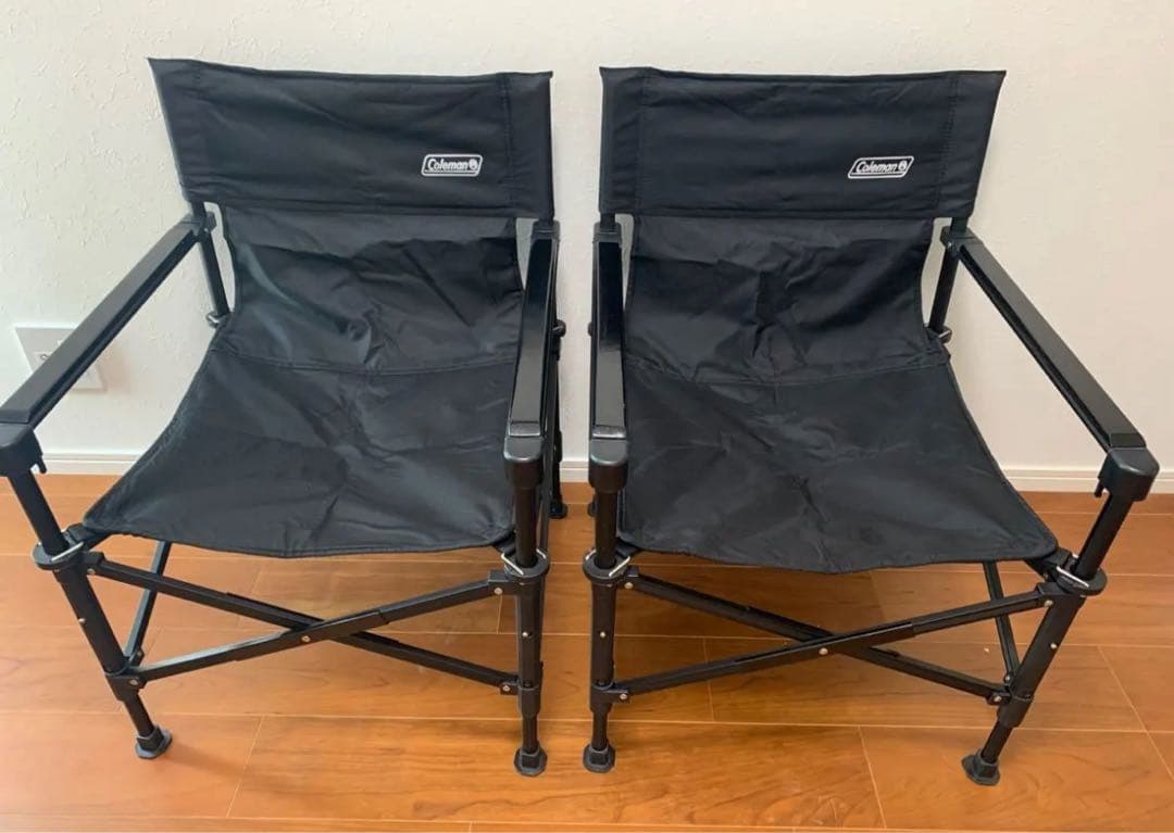 Coleman アウトドアチェア ツーウェイキャプテンチェア （ブラック） 2脚