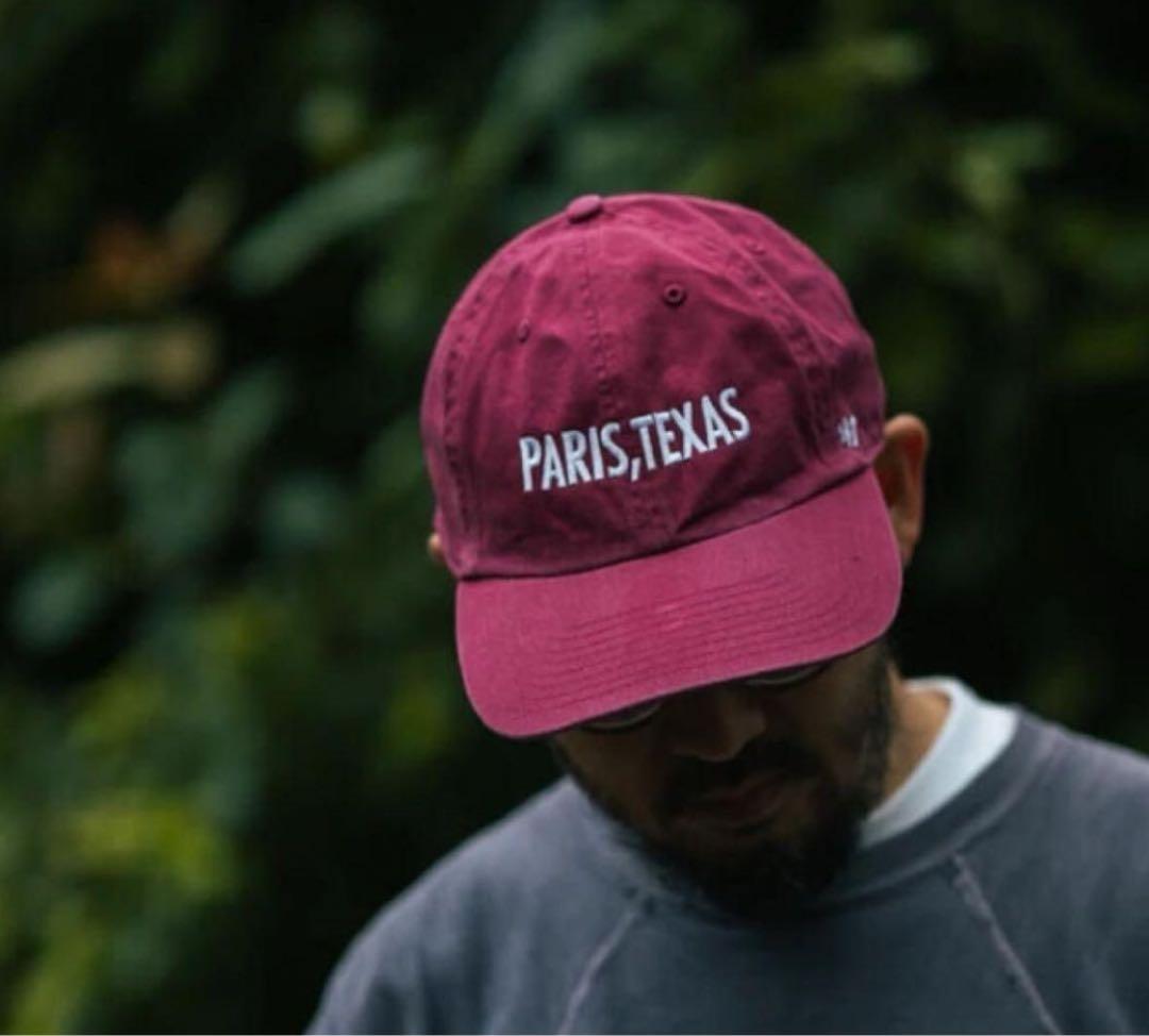 Paris,Texas キャップ　バーガンディ 金子恵治 新品