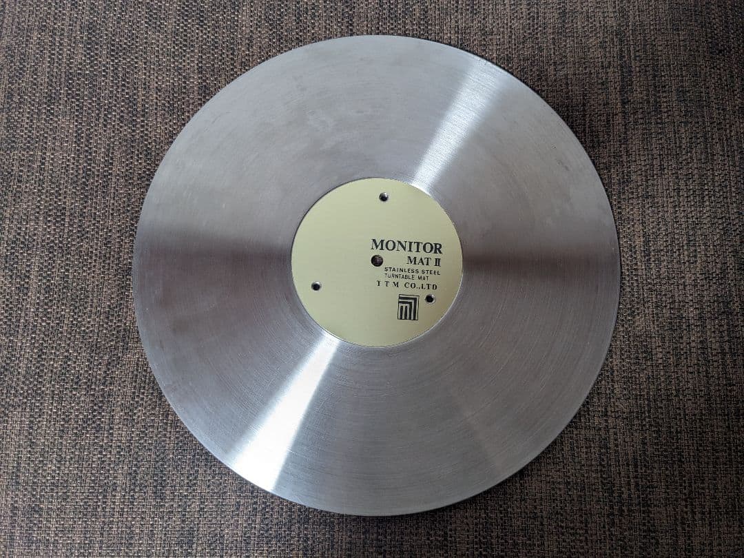TTM MONITOR MAT Ⅱ ステンレス ターンテーブル モニターマット