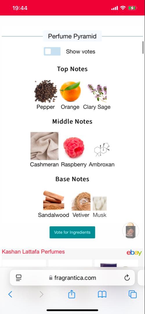 香水(男性用) Lattafa Kashan