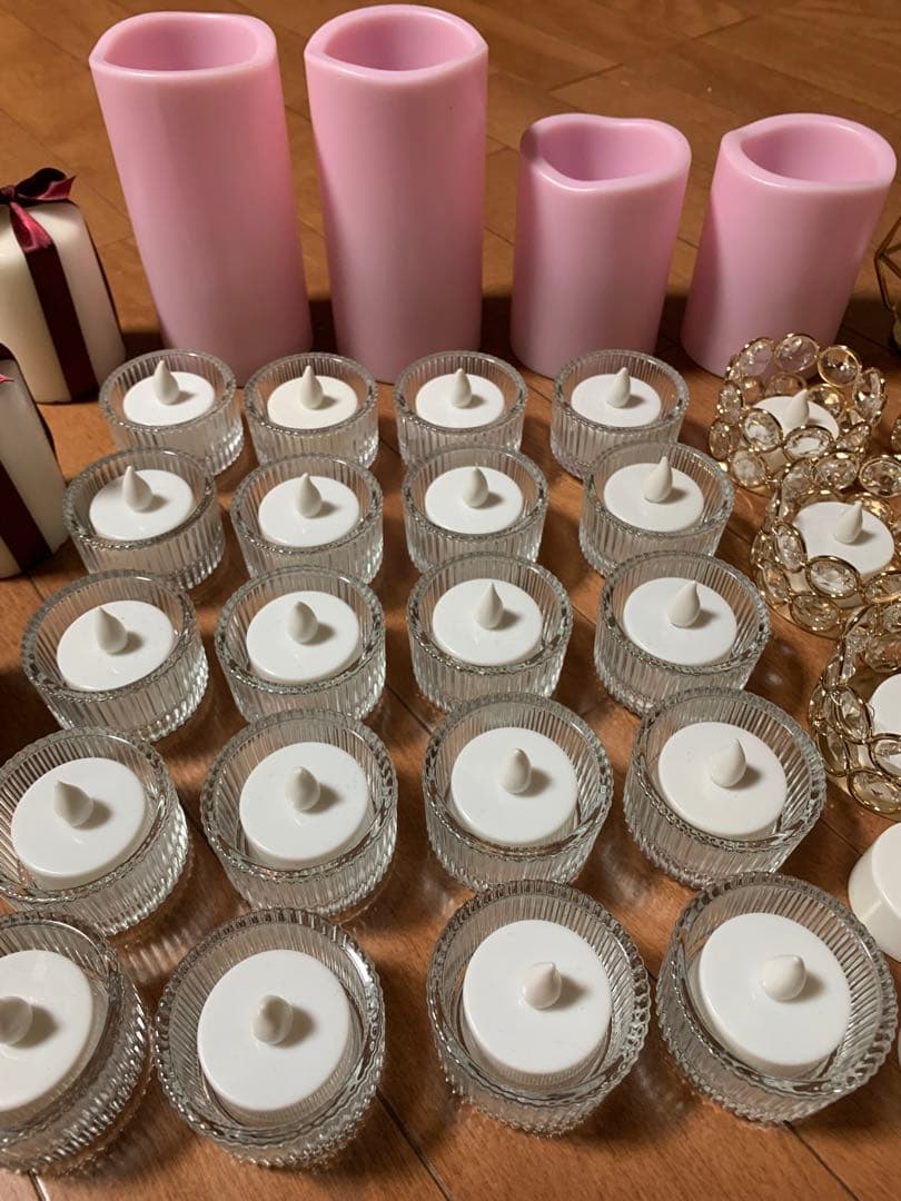【美品】ろうそく キャンドル 結婚式 披露宴 ウェディング まとめ売り