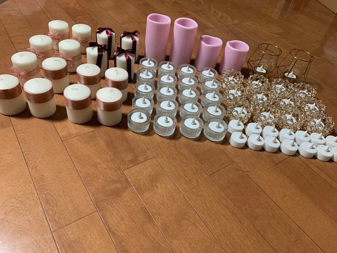 【美品】ろうそく キャンドル 結婚式 披露宴 ウェディング まとめ売り