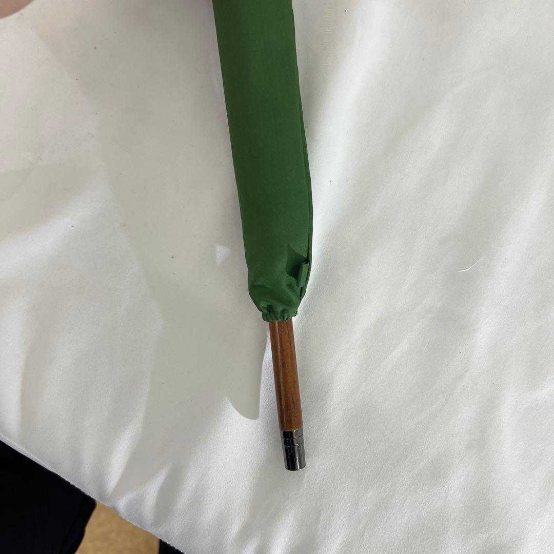 新品未使用　S.YONEDA 傘　米田正一商店　アニマルヘッド　ピュアグリーン