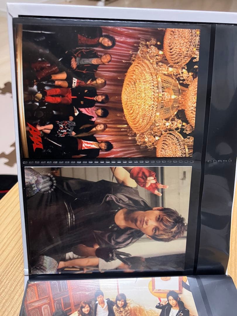 AAA トレーディングカード　ファイル付き