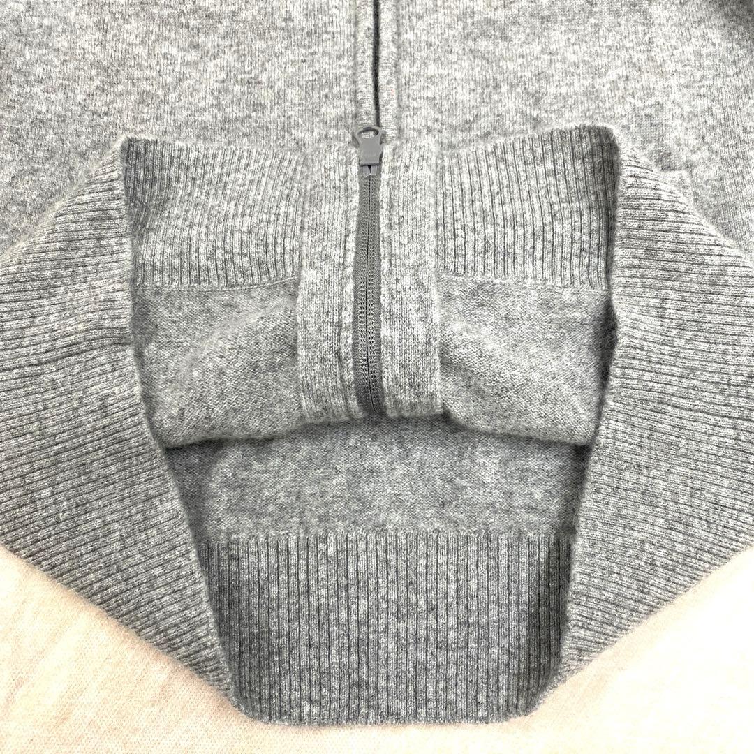 【お値下】PEARLY GATES パーリーゲイツ　カシミヤニットジップパーカー