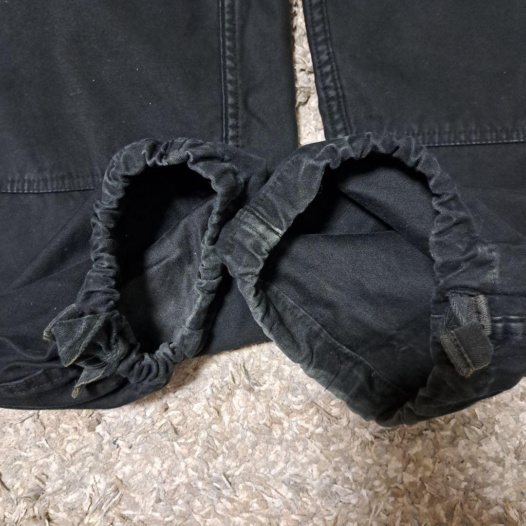 ベルギー軍　M-88　カーゴパンツ　ミリタリーパンツ　黒染め