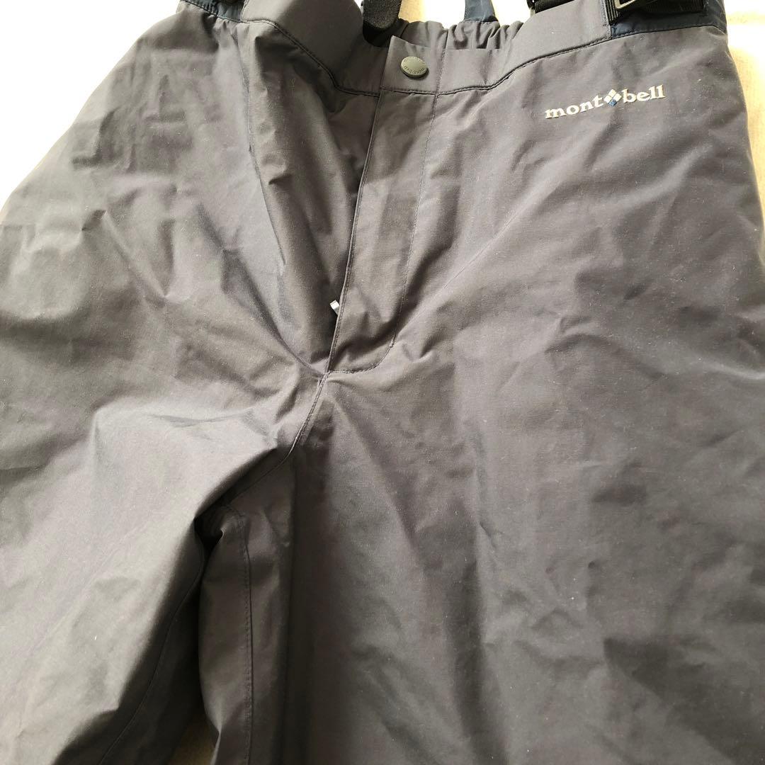 モンベル160アルパイン雪パンツ女の子キッズ男の子スキー