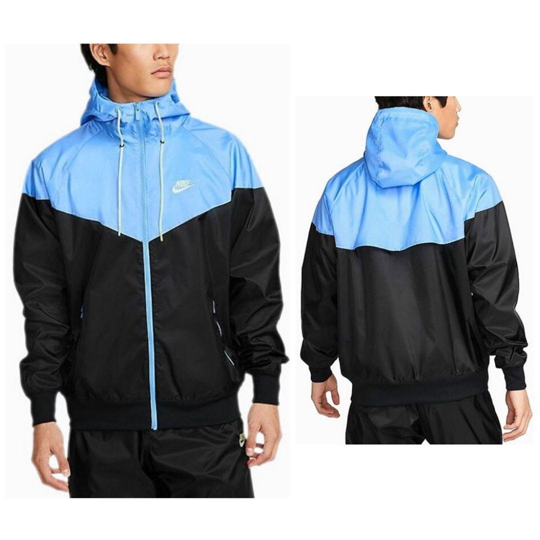 ナイキ UJ ナイロンジャケット アウター パーカー フーディ BL 新品 L