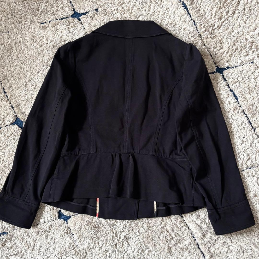 【美品✨】大きいサイズ　バーバリーロンドン　ライダージャケット　メガチェック46