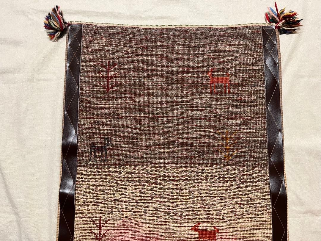 動物模様ギャッベ