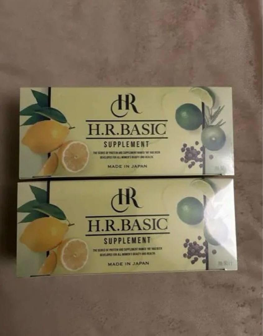 新品　ＨＲ　ベーシック　２箱　と　バーン2箱